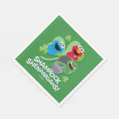 Serviette En Papier Rue Sésame | Shenanigans shamrocks ! (Coin)