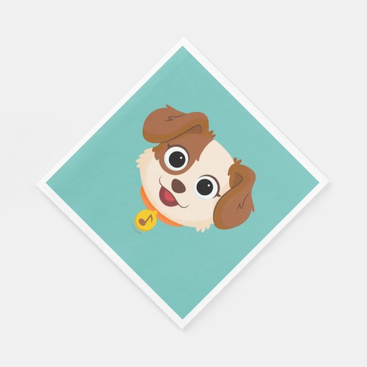 Serviette En Papier Rue Sésame | Tango Face (Coin)