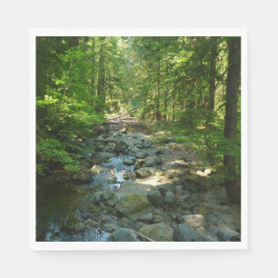 Serviette En Papier Ruisseau Laughingwater au Parc national du mont Ra