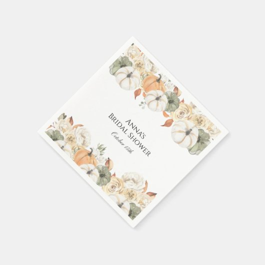 Serviette En Papier Rusit d'automne (Coin)