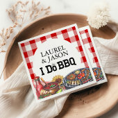 Serviette En Papier Russe I Do BBQ Sunflower Engagement Party