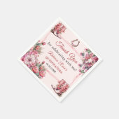 Serviette En Papier Russe rose Boho Ouest Charra Thème Quinceanera (Coin)