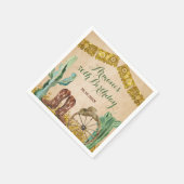 Serviette En Papier Russe Sud-Ouest Texas Cowboy papier d'anniversaire (Coin)