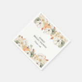 Serviette En Papier Russet d'automne (Coin)