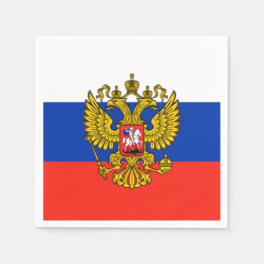 Serviette En Papier Russie (Devant)