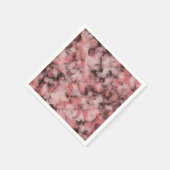 Serviette En Papier Rustic Abstract Modern Contemporary Geometric Art (Coin)