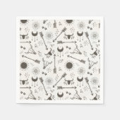 Serviette En Papier Rustic Boho Motif ID1109 (Devant)