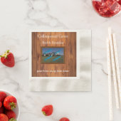 Serviette En Papier Rustic Country Inn 🤎 Cosy Bed and Breakfast (En situation)