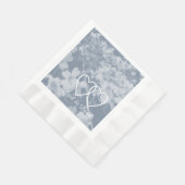 Serviette En Papier Rustic Dogwood Blossom Mariage Handfasting lt. Gry (Coin)