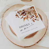 Serviette En Papier Rustic Fall quitte Mariage