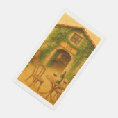 Serviette En Papier Rustic Napa Valley Vineyard Mariage d'or (Coin)