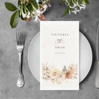 Rustique Automne Rose Aquarelle Botanique