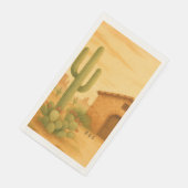 Serviette En Papier Rustique Désert Sud-Ouest Boho Mariage (Coin)