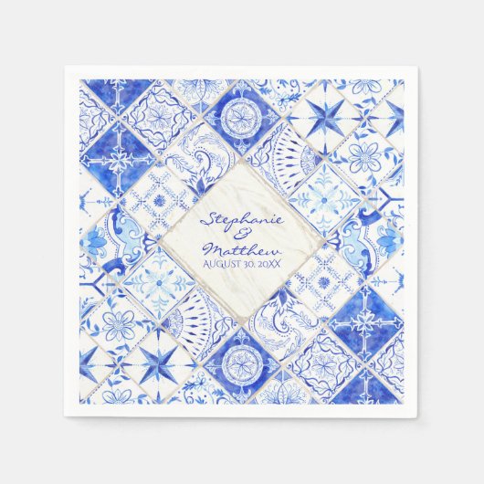 Serviette En Papier Rustique ferme grange élégant mariage aquarelle ca (Devant)