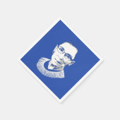 SERVIETTE EN PAPIER RUTH BADER GINSBURG (Coin)
