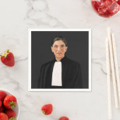 Serviette En Papier Ruth Bader Ginsburg (En situation)
