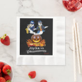 SERVIETTE EN PAPIER RYTHME ET BOOOS (En situation)