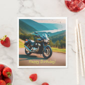 Serviette En Papier Sa moto (En situation)