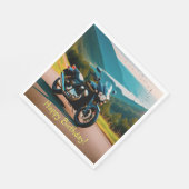 Serviette En Papier Sa moto (Coin)