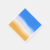 Serviette En Papier Sable et Surf (Coin)