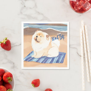 Serviette En Papier SABLE N'SEA Crem Chow Chien Chow