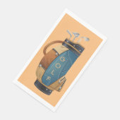 Serviette En Papier Sac de golf Design Serviettes clients serviettes (Coin)