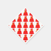 Serviette En Papier Sac de voeux (Coin)