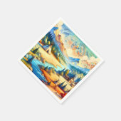 Serviette En Papier Sacred Valley Symbolic Gathering Design (Coin)