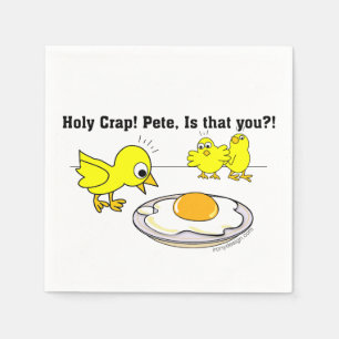Serviette En Papier Sacrée merde ! Pete, c'est toi ?