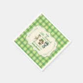 Serviette En Papier Safari Animlas Lucky Little Shamrock (Coin)