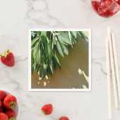 Serviette En Papier Sage frais coupé (En situation)