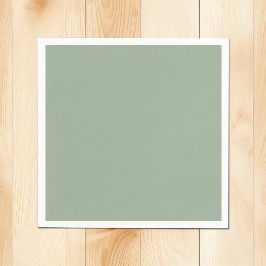 Serviette En Papier Sage souple