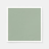Serviette En Papier Sage souple (Devant)