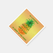 Serviette En Papier Sagesse de l'ananas (Coin)