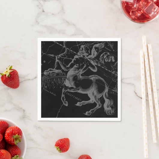 Serviette En Papier Sagittarius Constellation Classy Hevelius (En situation)