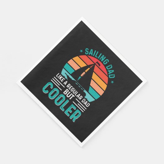 Serviette En Papier Sailing Dad (Coin)