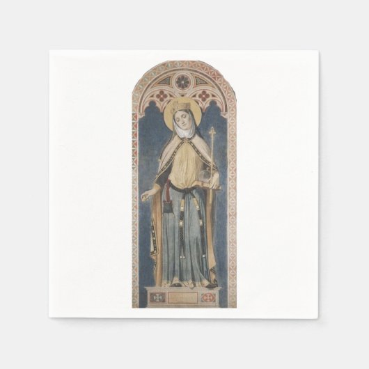 Serviette En Papier Saint-Adélaïde d'Italie (Devant)