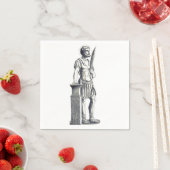Serviette En Papier Saint Adrien Garde Herculienne (En situation)