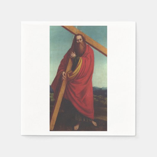 Serviette En Papier Saint André l'apôtre, premier appelé (Devant)