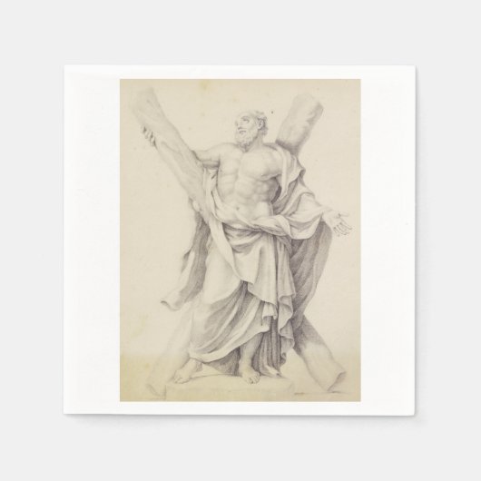 Serviette En Papier Saint André l'Apôtre Premier‑Appelé (Devant)