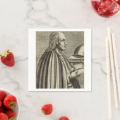 Serviette En Papier Saint Anselme de Canterbury Docteur de l'Église (En situation)