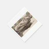 Serviette En Papier Saint Bartholomée l'Apôtre par Albrecht Durer (Coin)