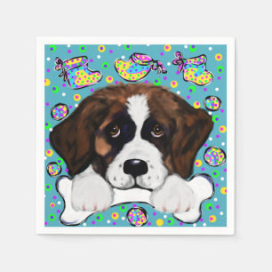 Serviette En Papier Saint-Bernard