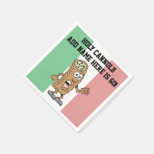 Serviette En Papier Saint Cannoli Quelqu'Un Est 60 Drôle Napkin Italie (Coin)