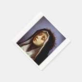 Serviette En Papier Saint-Catherine de Sienne (Coin)