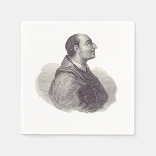 Serviette En Papier Saint Charles Borromée Patron des Séminaristes Art