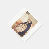 Serviette En Papier Saint Dominic de Guzman par Fra Angelico (Coin)