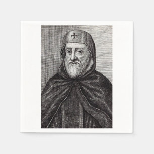 Serviette En Papier Saint Ephrem le théologien chrétien syrien