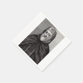 Serviette En Papier Saint Ephrem le théologien chrétien syrien (Coin)