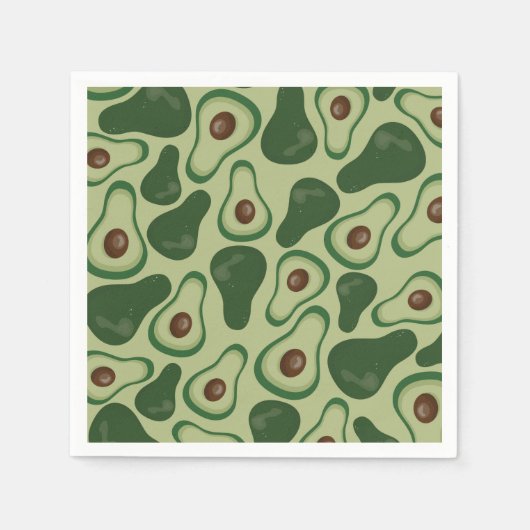 Serviette En Papier Saint Guacamole ! (Devant)